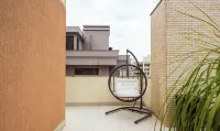 Apto c/ piscina e churrasq, 280m da praia IMD0502 - 4 stelle