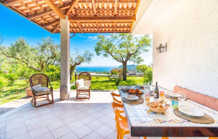 Villa Maria Luisa Vista Mare, Palinuro - Happy Rentals