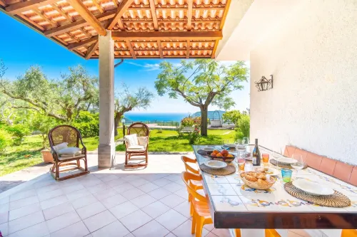 Villa Maria Luisa Vista Mare, Palinuro - Happy Rentals - 오션뷰