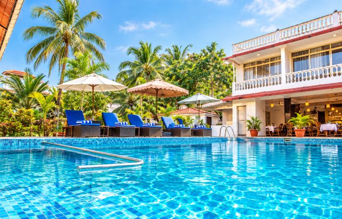 La Vaiencia Beach Resort, Morjim Beach
