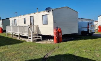 Lovely Caravan at Ingoldmells Just Behind Sealands