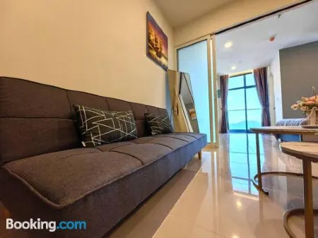 Sea View Kk City New Renovate Private Room