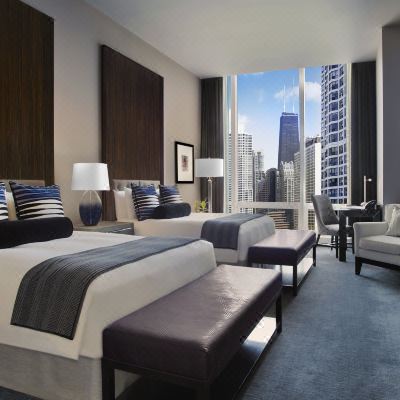 Deluxe  Two Queen Room with City View Trump International Hotel & Tower Chicago Promo Code