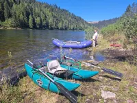 Cozy Middle Fork Cabin.                          Across from Clearwater River