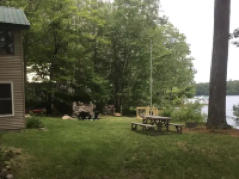 Waterfront home on Forest Lake in Gray, Maine. Perfect for 1 or 2 couples. Hotels in Gray