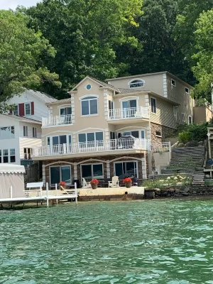 Luxury Lakefront Home on Lake James Hotels near Pokagon State Park