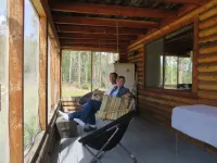 Bluebird cabin in Stanley, Idaho