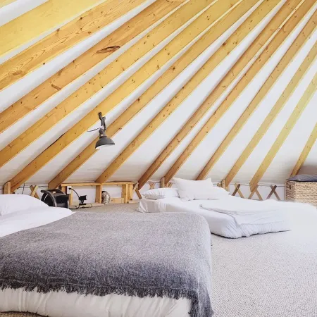 Yurt at Stillhouse Farm *Wifi *Creek *Private *Less than 5 miles from VMI + W&L
