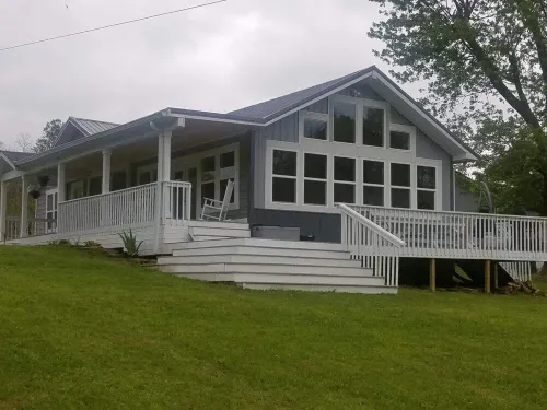 The Sanctuary 14 acres w/ private pond/trails in beautiful Brown County