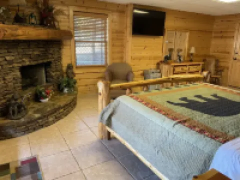 Ms Natalie Cabin on the Lake with Water Trampoline