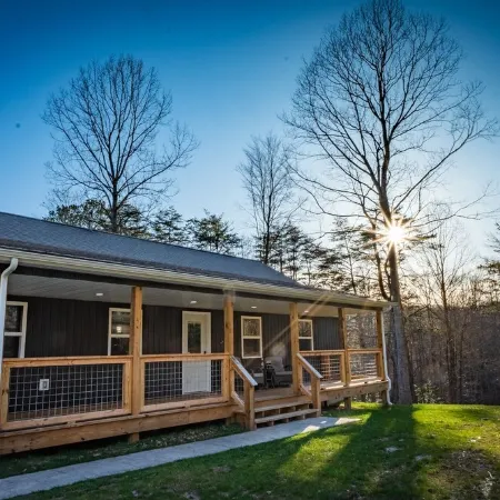 Wooded Circle - Barrel sauna, hot tub, fire pit