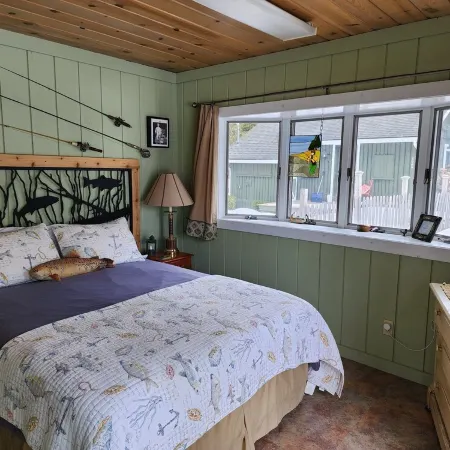 Private River Frontage Cabin! 🌲🚣♂️ Paddle, Float, and Relax to Burt Lake!