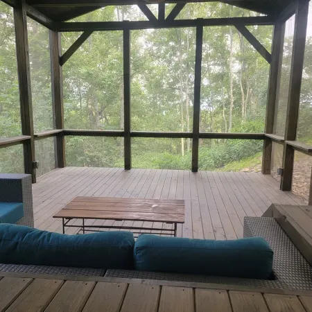 Stunning modern cabin high on a ridge with sunrise and sunset views!