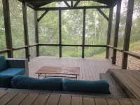 Stunning modern cabin high on a ridge with sunrise and sunset views!