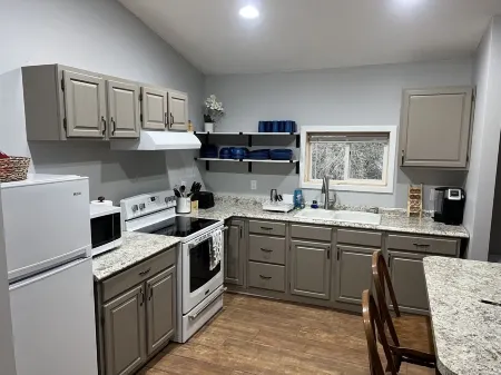 Barn House with Inside Boat Parking