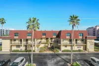 Affordable ONE BR Main Floor Condo RIGHT ON THE BEACH w/ KING Bed & Heated POOL!