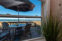Relaxing Breezy Seaside Retreat Oceanfront, Boardwalk 3Bd 2ba 2Decks King Bed