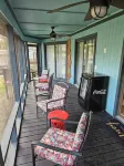 Cozy canal front house with its own boat ramp and dock. Amazing waterfront view.