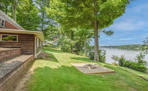 Rustic Hills Retreat...a scenic home on beautiful lake front property.