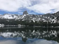 Basecamp at Mammoth Creek