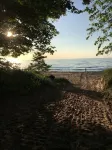 Moonlight Beach Bungalow 2 blocks to Lake Michigan beach!