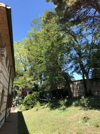 Cottage in the green, a stone's throw from the sea