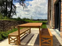 Quiet barrier-free vacation apartment by the pond in Schmidt Pet-friendly