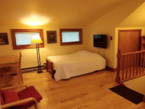 Spacious and comfortable, king bed and double futon sofa, kitchen, near 7 Oaks