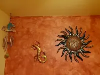 One Bdrm, private bathroom, kitchenette, laundry facilities & gated patio.