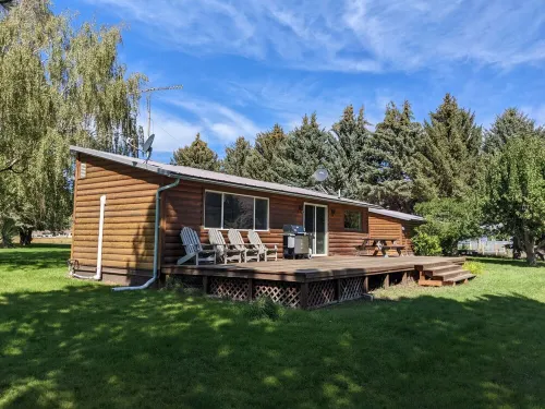 Great river access for boat or wade fishing and a quite river spot.