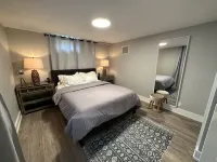 Luxury lower level , pet friendly, fully fenced yard