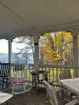 Maine waterfront home, with hot tub and dock access, 1 mile from downtown Bath