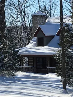 Cabin With Modern Kitchen, Fireplace, Porch! 20% weekly discount Feb-Apr! Hotels near Chambers Island Lighthouse