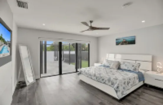 Spacious 5-bedroom Luxury villa with AC and fitness room in fabulous Miami