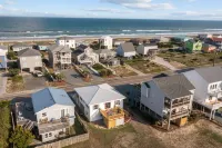 Water View House Topsail Beach with Golf Cart- Top Unit