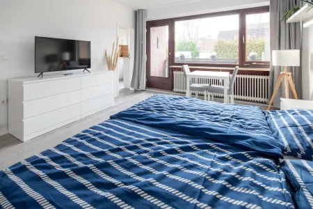 Apartment Meeresbrise, Modern & Liebevoll Eingerichtet, Wlan, Smart TV Отели рядом с достопримечательностью «Parc national de la mer des Wadden de Basse-Saxe»