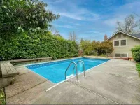 Backyard Oasis with Hot Tub and Seasonal Pool - Exquisite Retreat