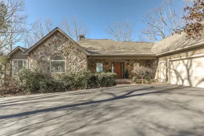 Breathtaking Mountain Retreat with Hot Tub, Game Room Hotels near Amicalola Falls State Park