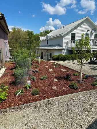 Within walking distance of all the amenities!  Bike the trail~ float the river