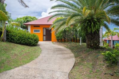 庭 ル･キャップ エスト ラグーン リゾート&スパの写真