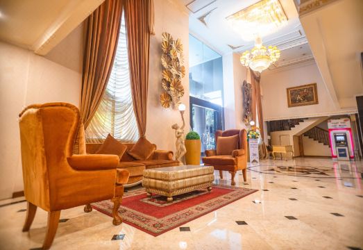 올림픽 호텔의 깔끔한 객실 모습