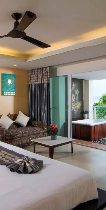 ห้องวิวทะเลแจ็คคูซี่ดีลักซ์