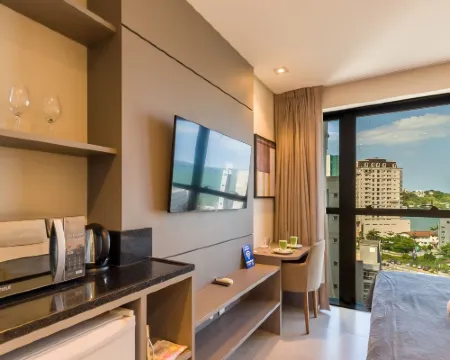 Mhfa Studios em Prédio Luxuoso Vista Mar Hotels in Itapema