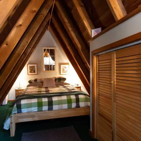 Cozy Chalet at Goat Sanctuary with Water Views
