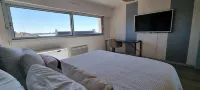 Beautiful renovated apartment with side sea view on the Corniche in Concarneau
