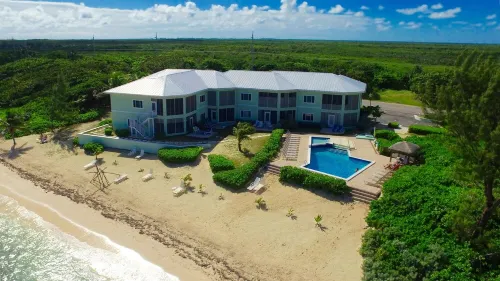 Steps to Sand & Sea - Oceanfront Condo with Pool in Quiet Cayman Kai/Rum Point