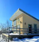 Hilltop Chalet with Stunning Forest Views Between Historic Westport and Perth