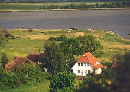 House Boddenkieker 1, Rügen, terrace with magnificent sea view, Göhren, Sellin