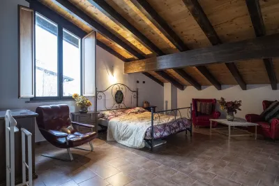 Villa Cavalieri in Vedriano with a panoramic view of the Reggio Emilia hills