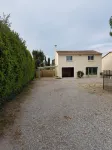 House located in the countryside